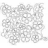 butterflys and flowers